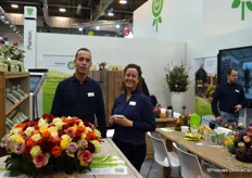 Ronald Driezes and Patricia Willemsen with Plantion, a marketplace for (mainly) florists in the norther part of the Netherlands.
